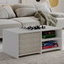 Hanah Home Gord - White Juego de mesas de café